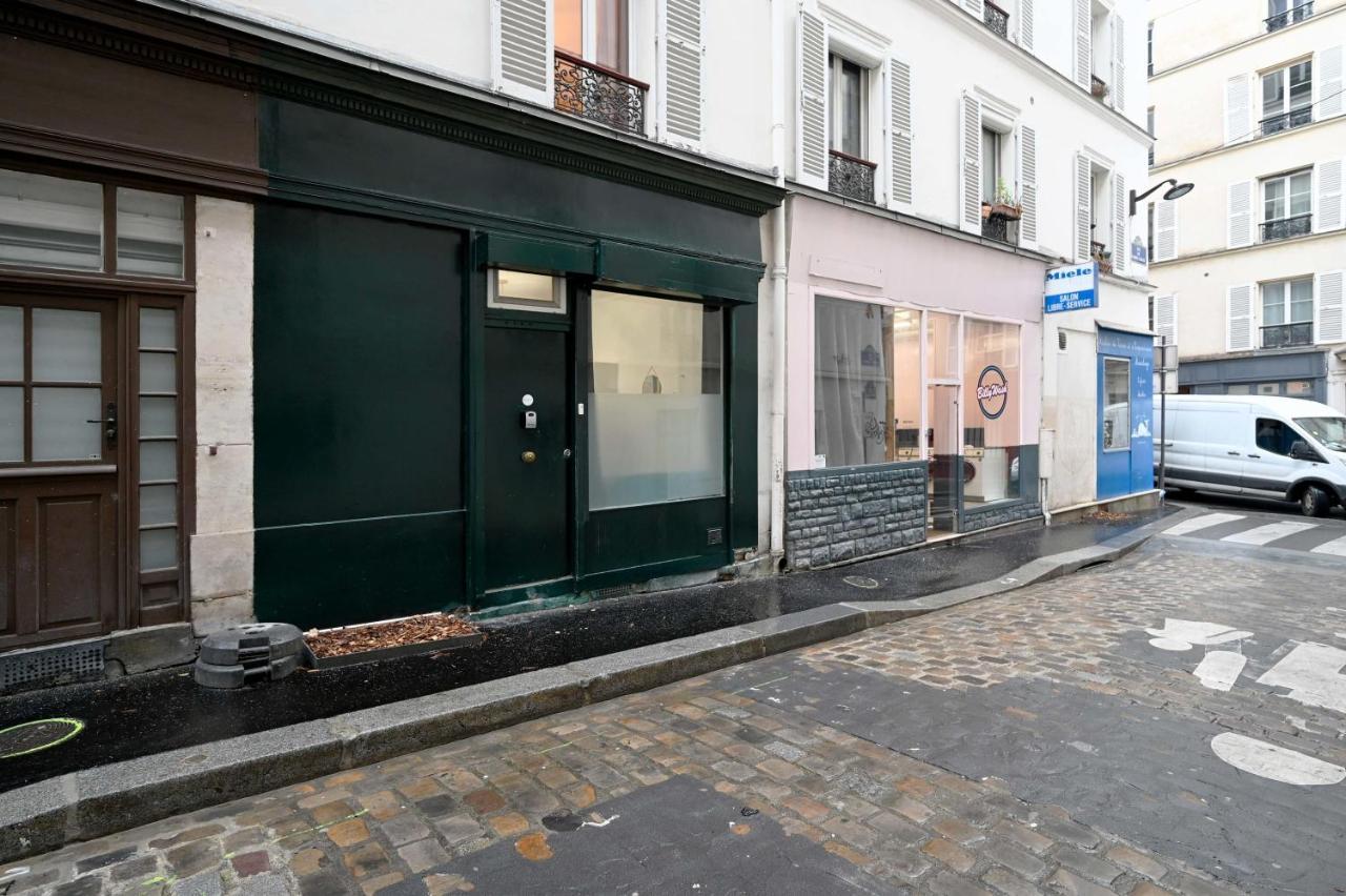 Black & White - Chic & Petit Maison- Pigalle 9Eme Apartamento Paris Exterior foto